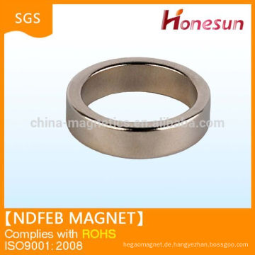 gesinterte Monopol Neodym Magneten Ringmagnet Form